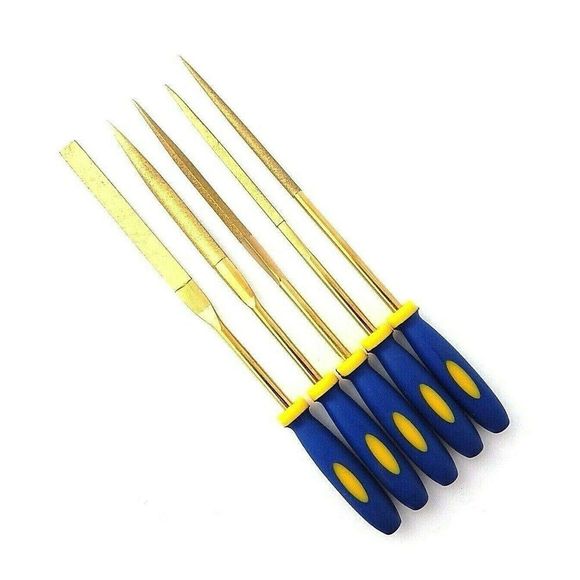 exceptionalbeauty | Art | Setof 5 Diamond Titanium Coated Files Full ...